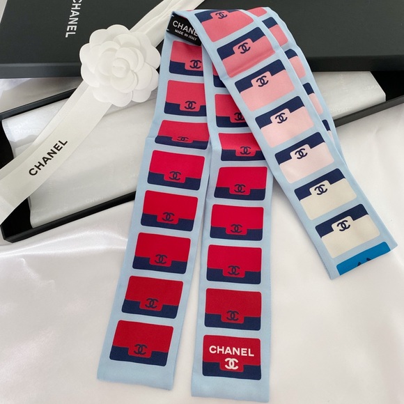 BRAND NEW Chanel Bandeau Scarf, 21K - Picture 1 of 16